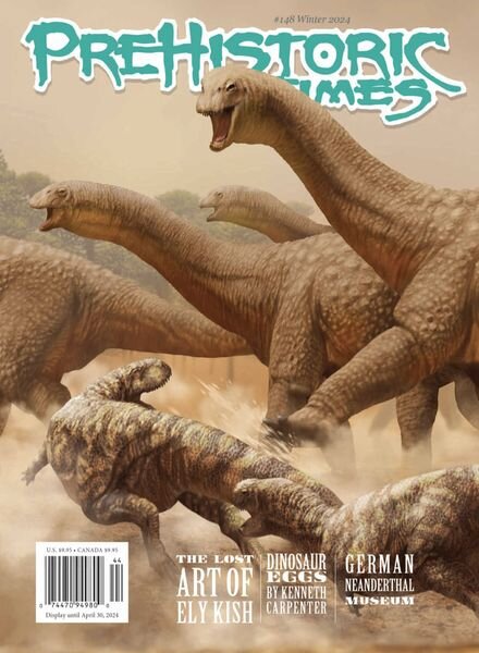 Prehistoric Times – Issue 148 – Winter 2024 Cover