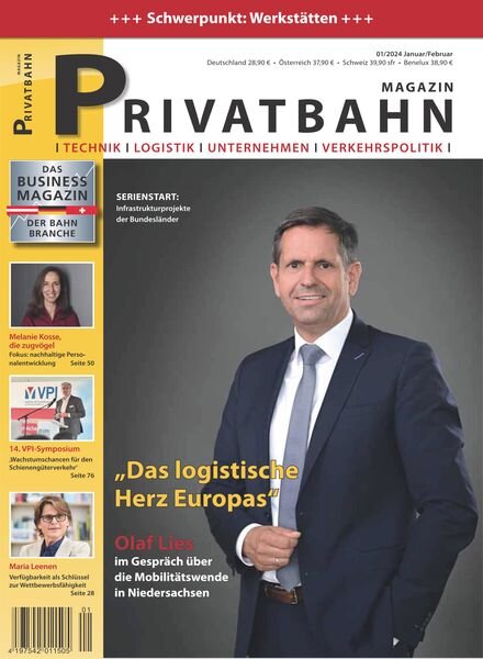 Privatbahn Magazin – Januar-Februar 2024 Cover