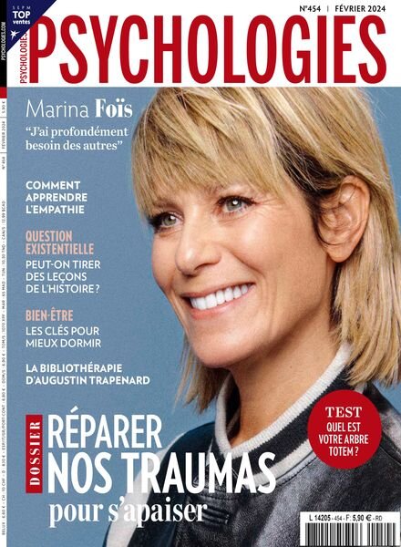 Psychologies France – Fevrier 2024 Cover