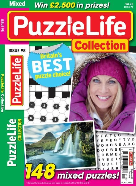 PuzzleLife Collection – Issue 98 – 4 January 2024 Cover