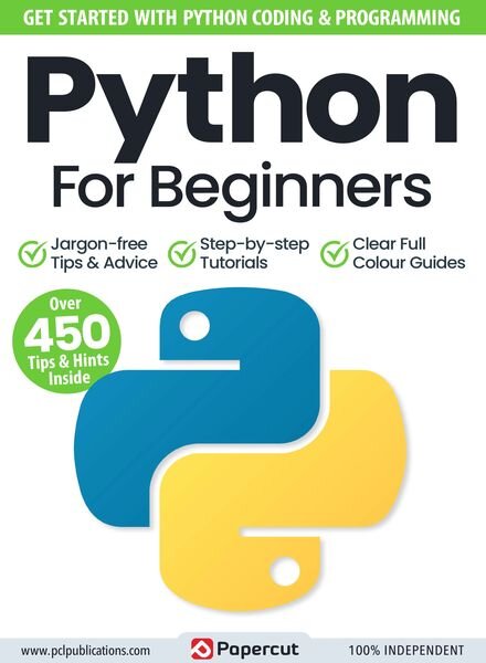 Python for Beginners – January 2024 Cover