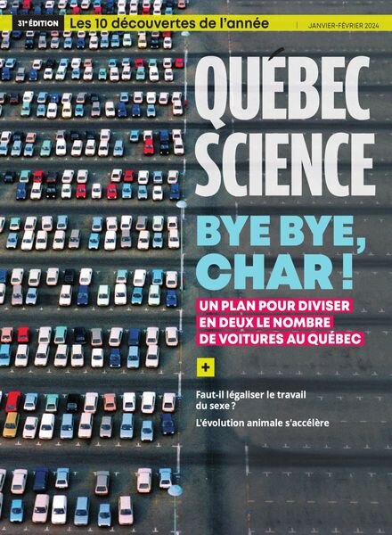 Quebec Science – Janvier-Fevrier 2024 Cover