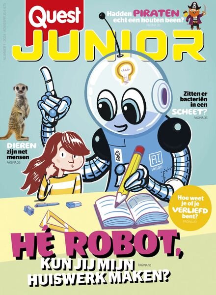 Quest Junior – Januari 2024 Cover