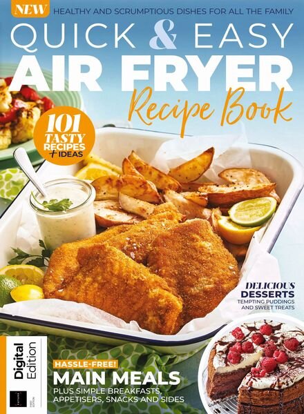 Quick & Easy Air Fryer Recipe Book – 1st Edition – 3 January 2024 Cover
