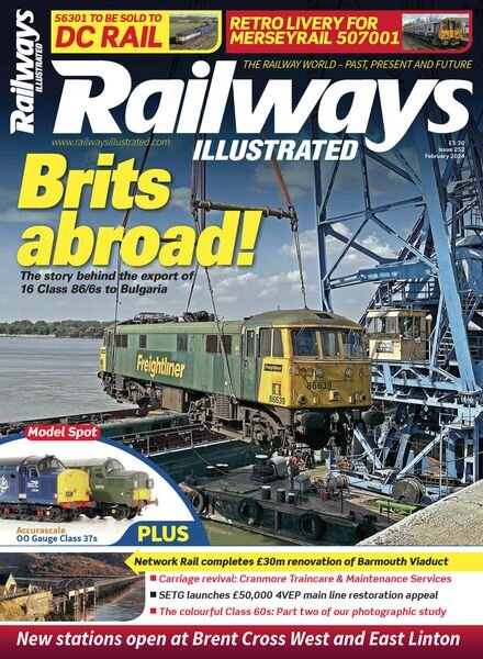 Railways Illustrated – February 2024 Cover