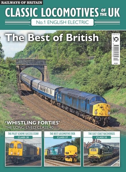 Railways of Britain – Issue 53 Classic Locomotives of the UK – 26 January 2024 Cover
