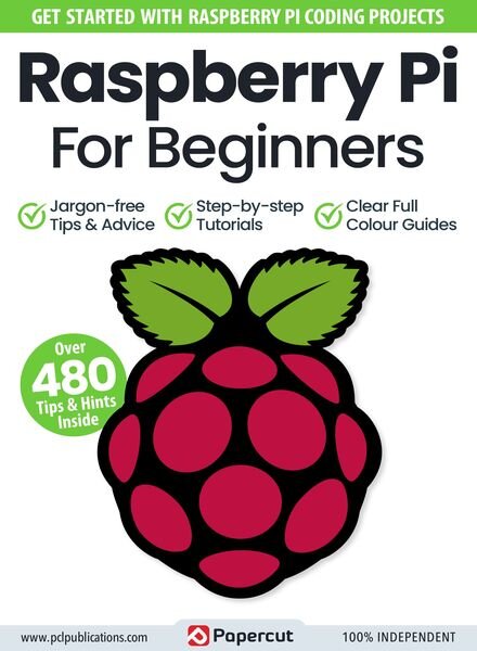 Raspberry Pi For Beginners – January 2024 Cover