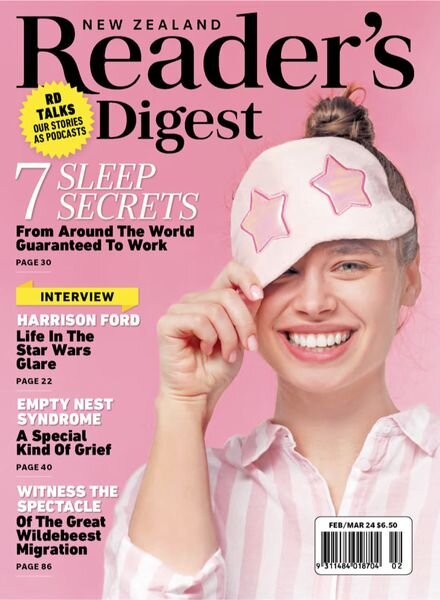 Reader’s Digest New Zealand – February – March 2024 Cover