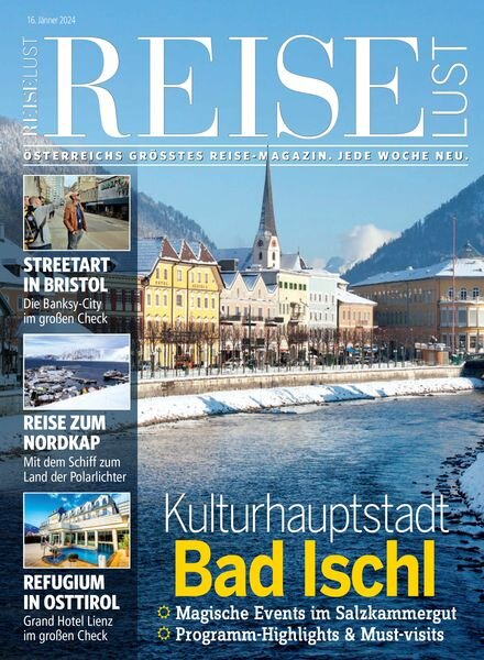 Reiselust – 16 Januar 2024 Cover