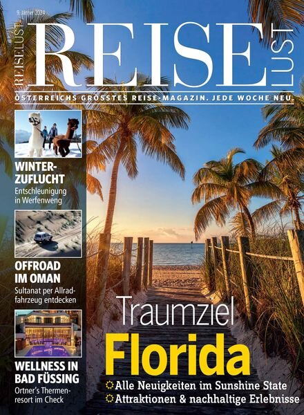 Reiselust – 9 Januar 2024 Cover
