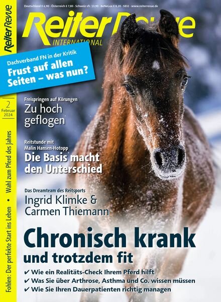 Reiterrevue International – Februar 2024 Cover