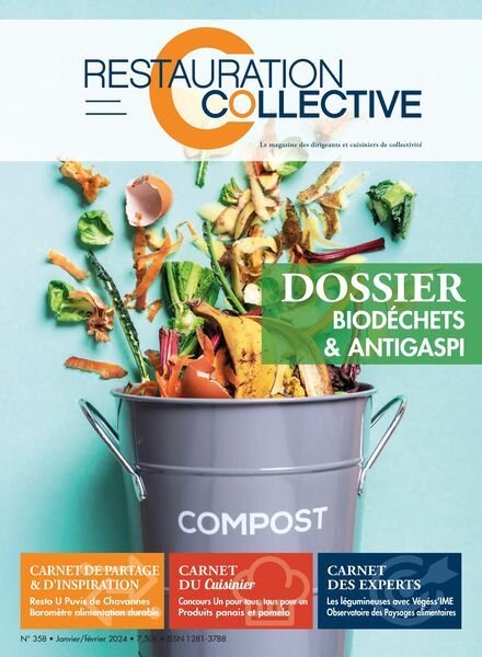 Restauration Collective – Janvier-Fevrier 2024 Cover