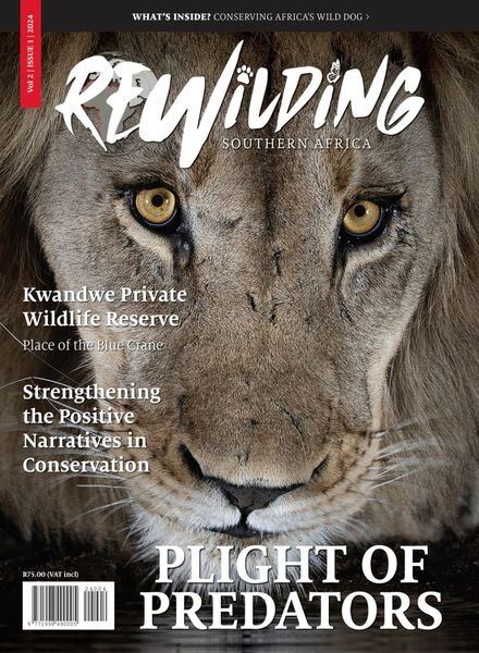 Rewilding Southern Africa – January 2024 Cover