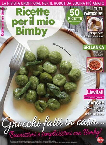 Ricette per il Mio Bimby – Febbraio-Marzo 2024 Cover