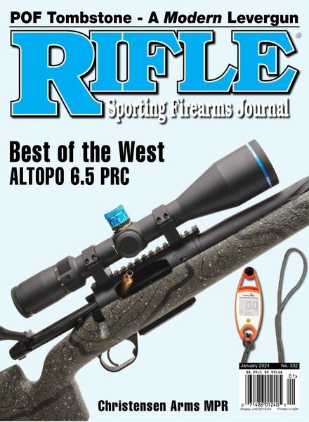 Rifle Magazine – January 2024 Cover