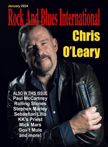 Rock And Blues International – January 2024 Cover