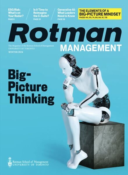 Rotman Management – Winter 2024 Cover