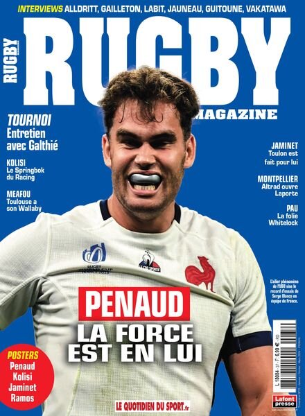 Rugby Magazine – Janvier-Fevrier-Mars 2024 Cover