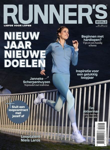 Runner’s World Netherlands – Januari 2024 Cover