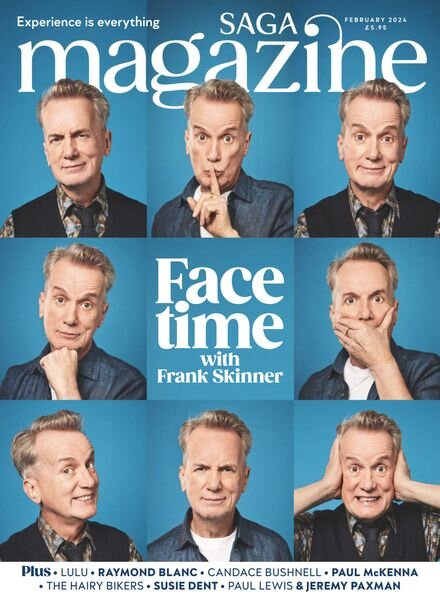 Saga Magazine – February 2024 Cover
