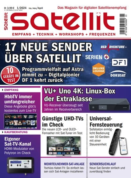 Satellit – Januar 2024 Cover