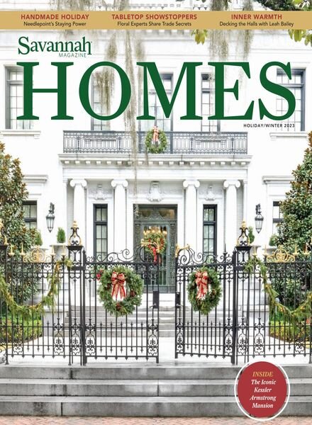 Savannah Homes – Holiday-Winter 2023 Cover