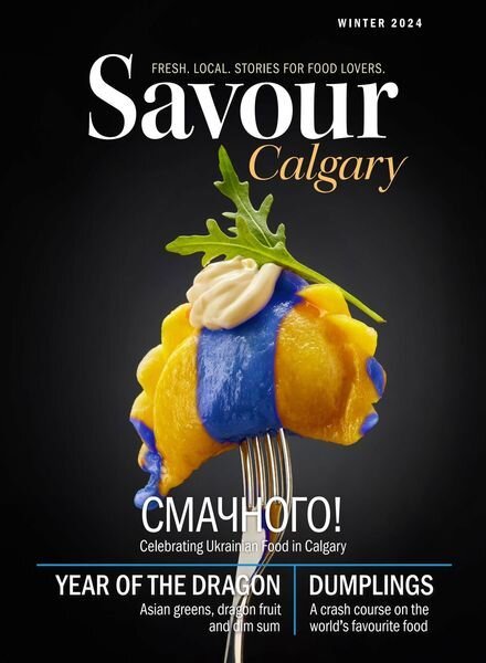 Savour Calgary – Winter 2024 Cover