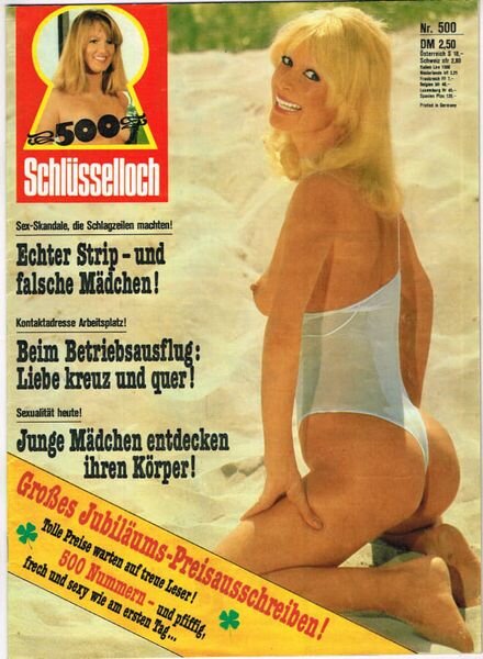 Schlusselloch – Nr 500 September 1980 Cover