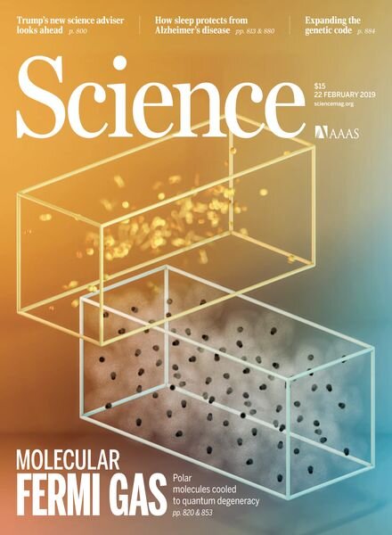 Science – 22 February 2019 Cover