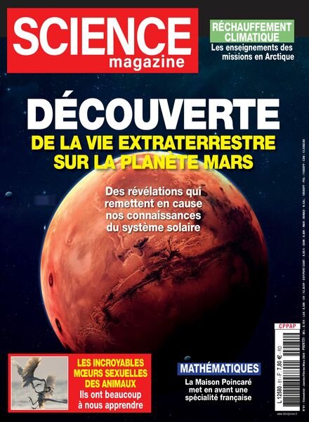 Science Magazine – Janvier-Fevrier-Mars 2024 Cover