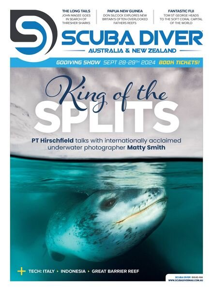 Scuba Diver Australia & New Zealand – Issue 66 – 16 January 2024 Cover