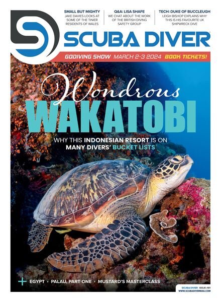 Scuba Diver – Issue 81 – January 2024 Cover
