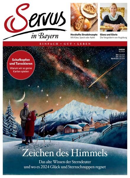 Servus in Bayern – Januar 2024 Cover