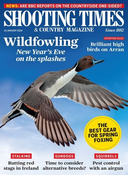 Shooting Times & Country – Issue 446 – 24 January 2024 Cover