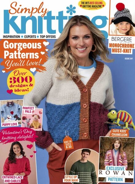 Simply Knitting – February 2024 Cover