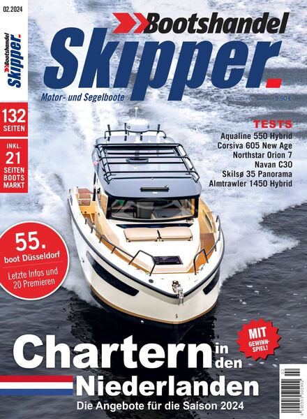 Skipper Bootshandel – Februar 2024 Cover