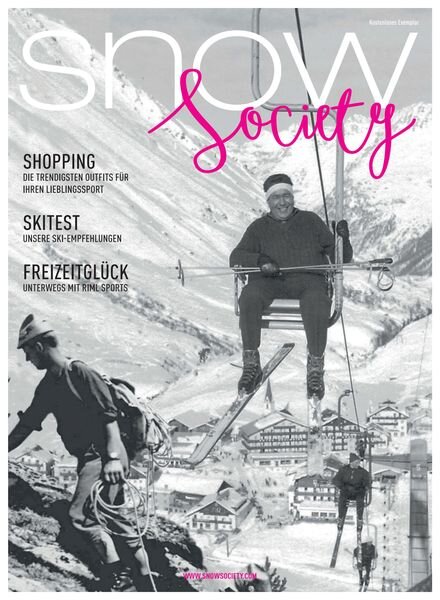 Snow Society Magazin – Winter 2023-2024 Cover