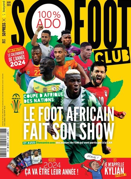 So Foot Club – Janvier 2024 Cover
