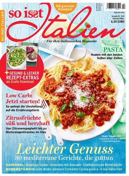 So isst Italien – Februar-Marz 2024 Cover