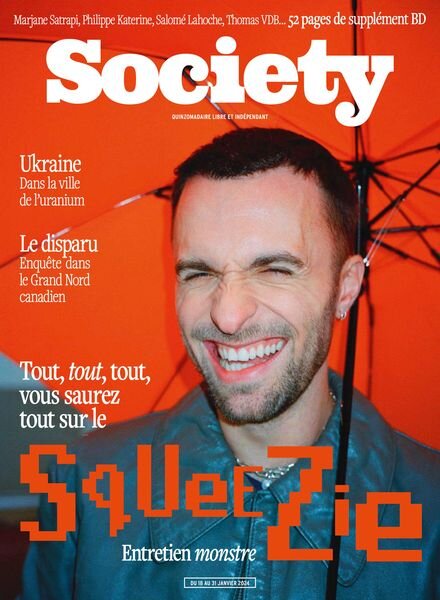 Society – 18 Janvier 2024 Cover