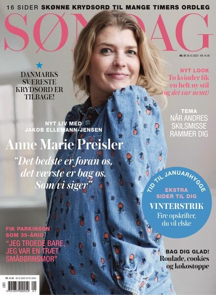 Sondag – 30 December 2023 Cover