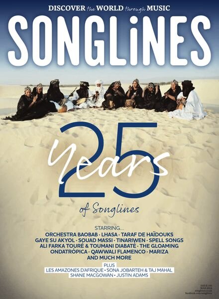 Songlines – March 2024 Cover
