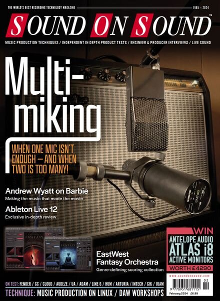 Sound On Sound UK – February 2024 Cover