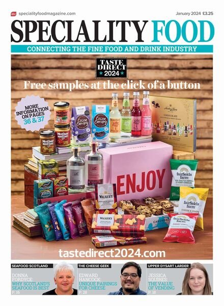 Speciality Food – January 2024 Cover