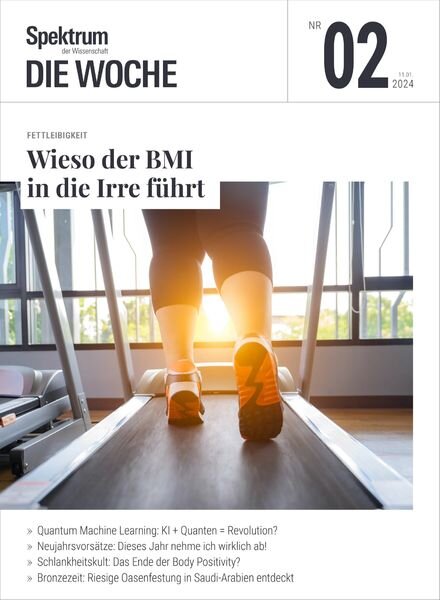 Spektrum Die Woche – 12 Januar 2024 Cover