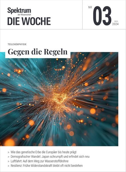 Spektrum Die Woche – 19 Januar 2024 Cover