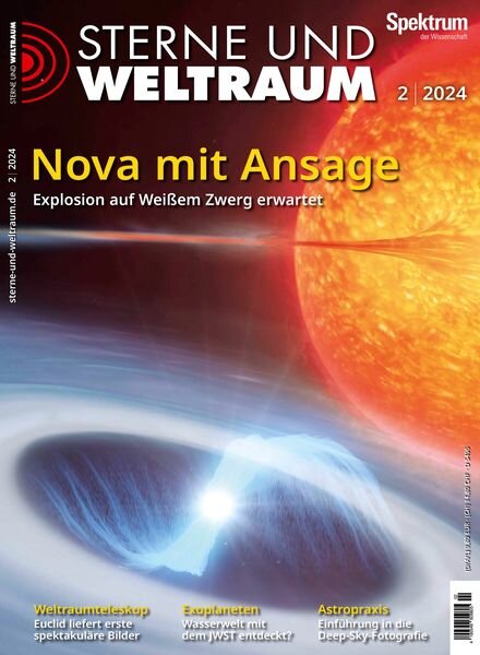 Spektrum Sterne und Weltraum – 12 Januar 2024 Cover