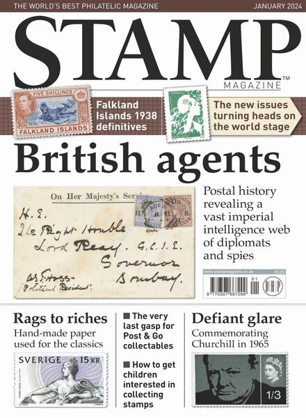 Stamp Magazine – January 2024 Cover