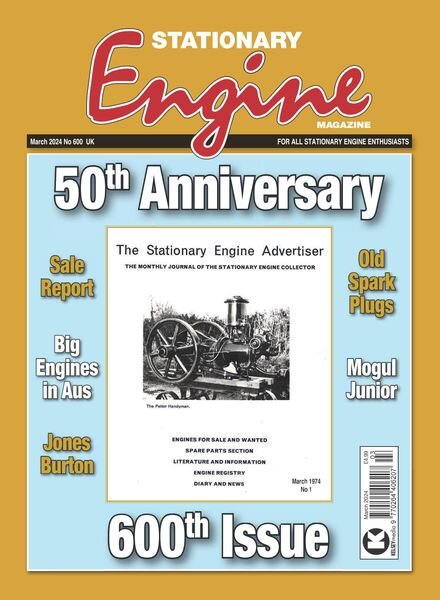 Stationary Engine – March 2024 Cover