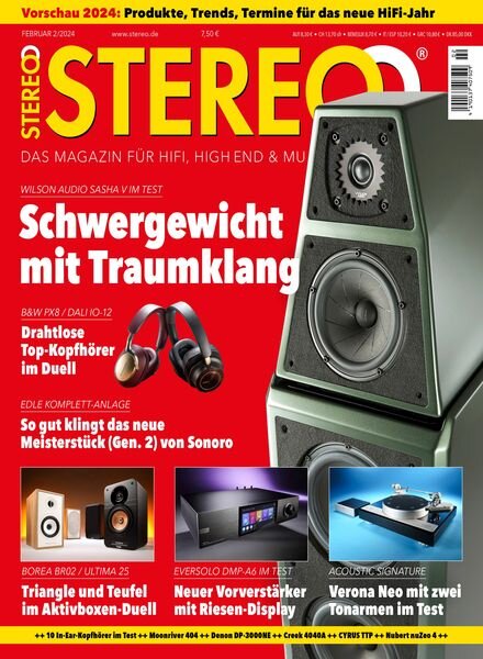 Stereo – Februar 2024 Cover